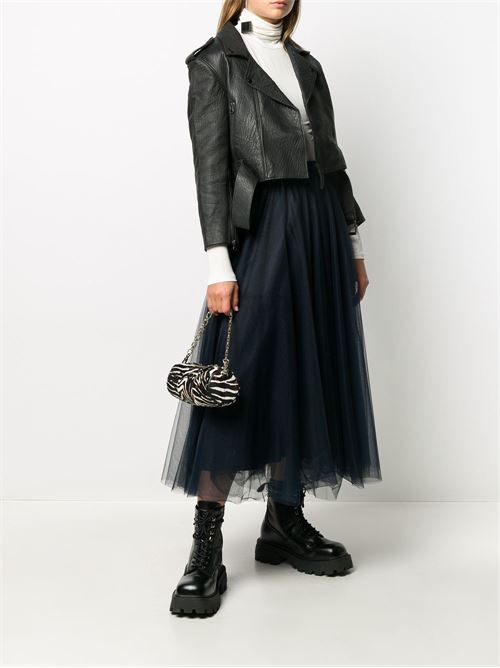 T-shirt donna dolcevita manica lunga MAJESTIC FILATURES | M001FTS011108